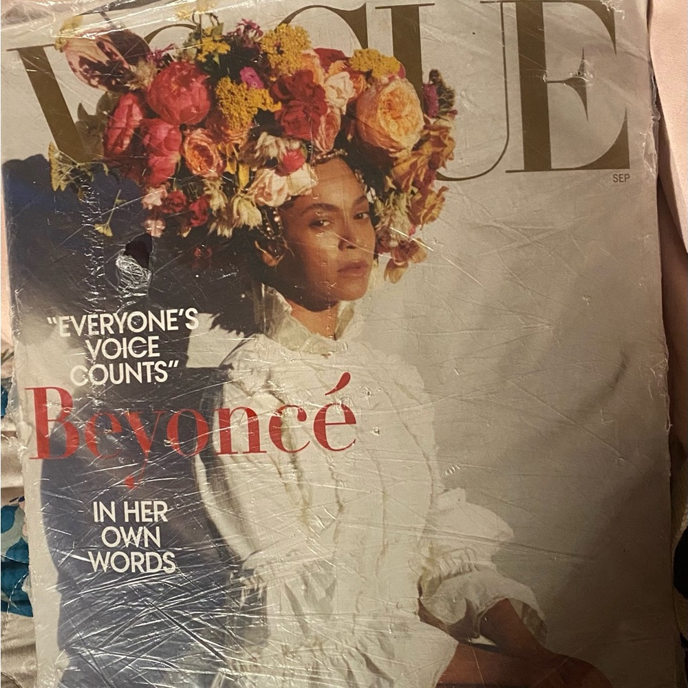Beyoncé on the cover never open